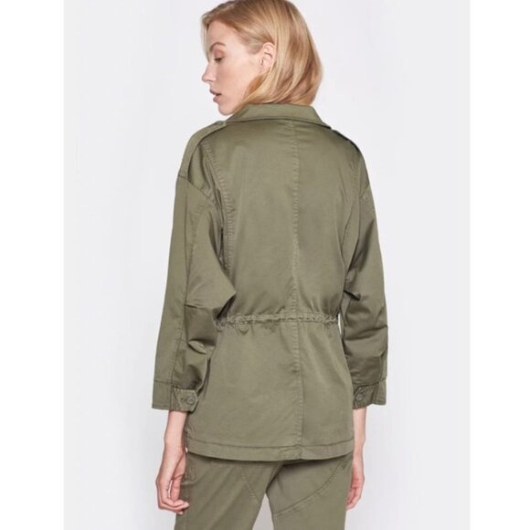 NWT Joie "Jenita" Military Green Utility Jacket - Picture 3 of 5